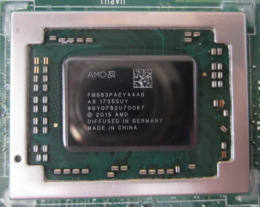 7th Gen FX 9830P APU